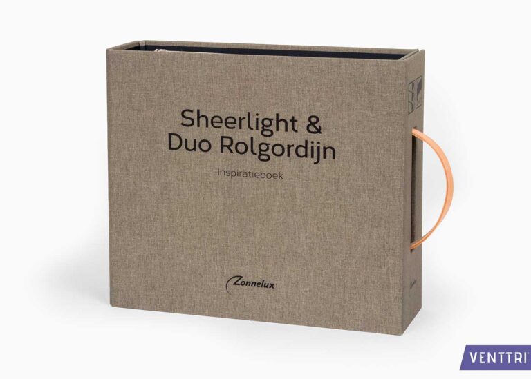 Luxuriöses, maßgeschneidertes Inspirationsbuch für Rollos