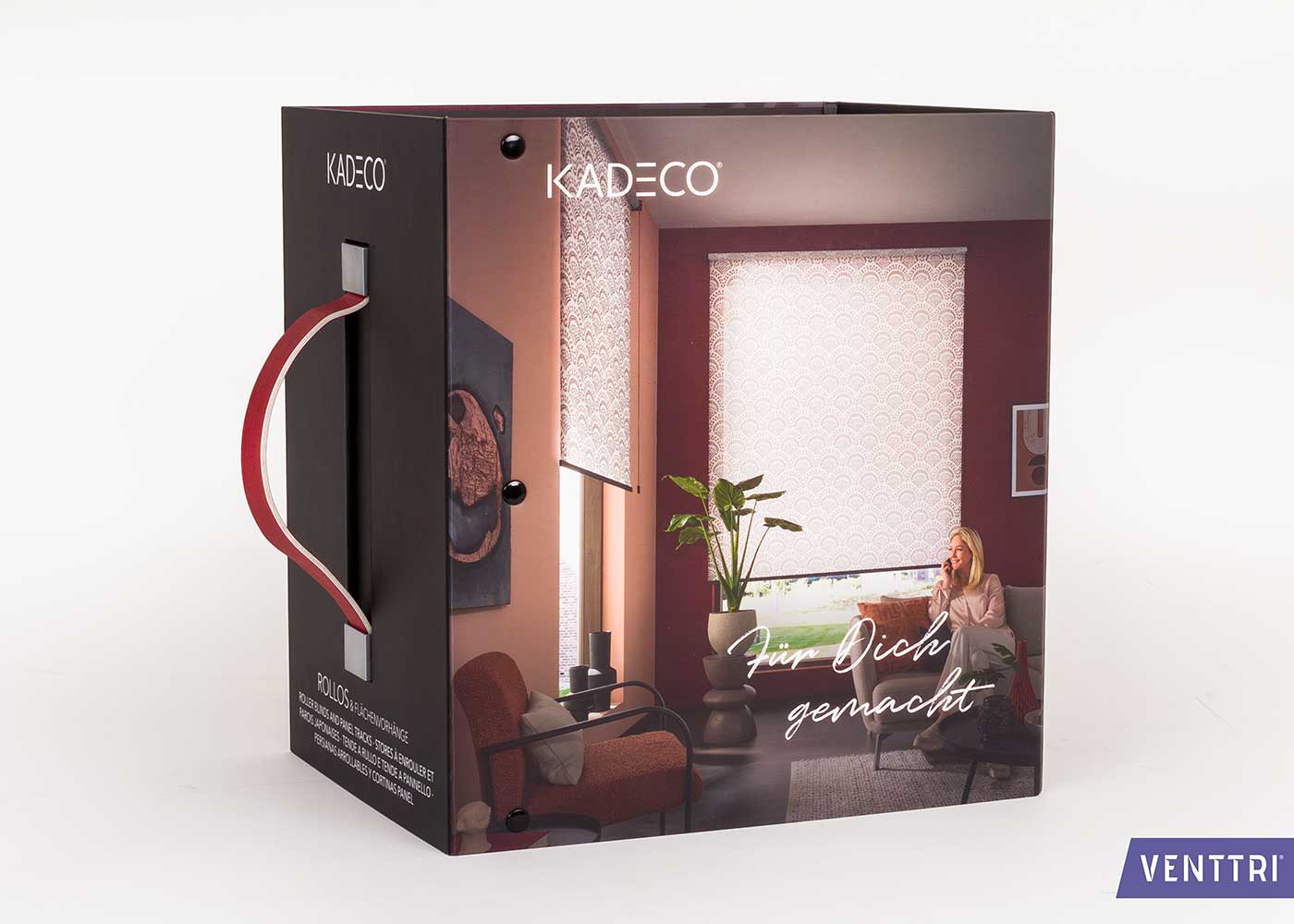 Maßgeschneidertes Kollektionbuch für Rollos