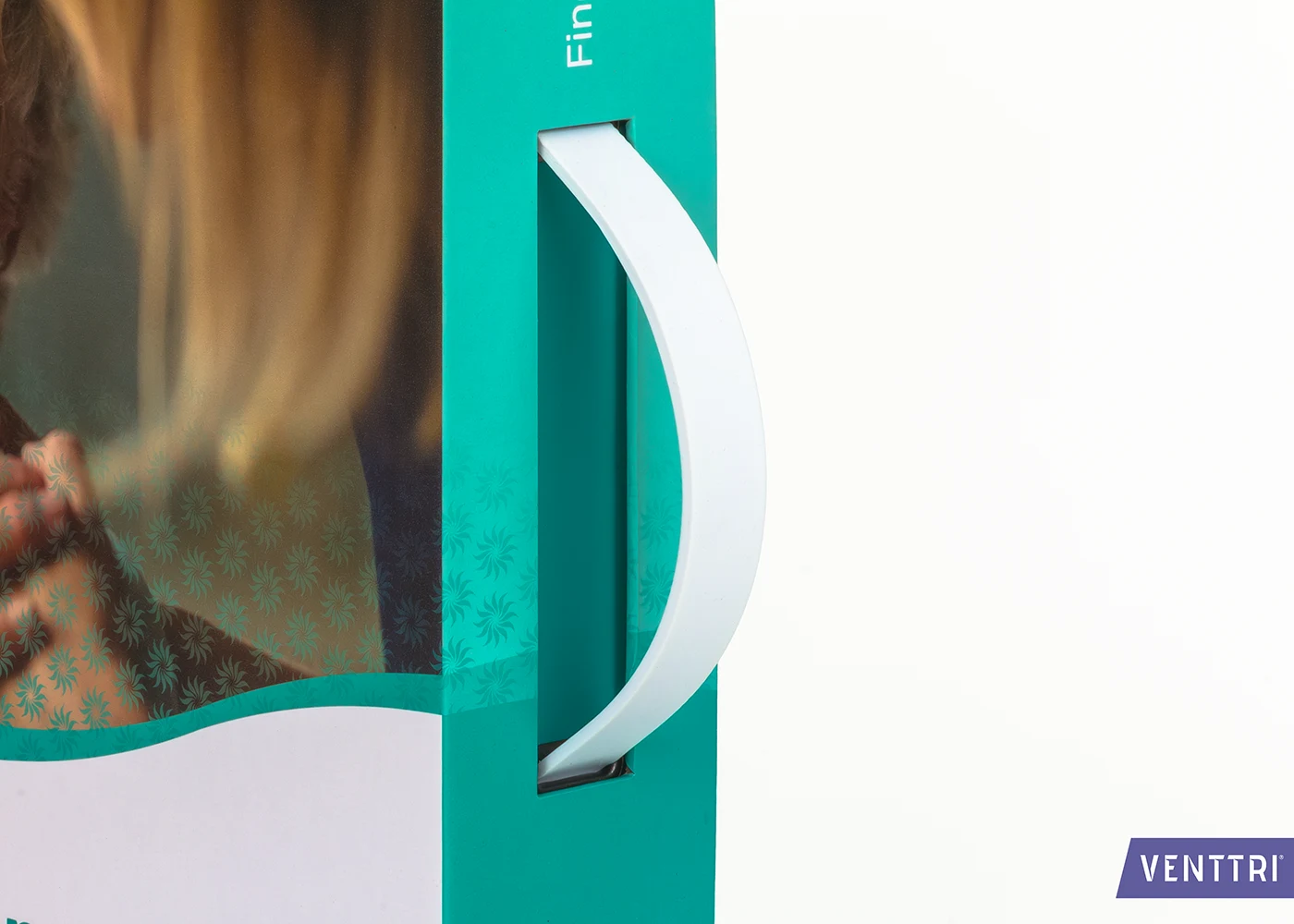 Gummigriff des Koffers